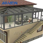 Построьте добавление расширения Сунроом Сунроом крыши щипца современное прикрепленное в дом поставщик