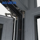 Дверь Виндовс окна окна деревянного перерыва цвета термального алюминиевая застекленное двойником поставщик