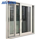 Окно Гуандуна NAVIEW алюминиевое сползая с окном гриля горизонтальным сползая для проектов виллы поставщик