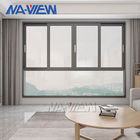 Скольжение Windows Гуандуна NAVIEW алюминиевое стеклянное горизонтальное для домов поставщик