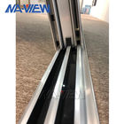 Стекло алюминиевое горизонтальное сползая Windows Гуандуна NAVIEW австралийское стандартное двойное для балкона поставщик