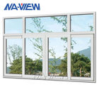 Окно одиночного стекла Гуандуна NAVIEW Панамы 4Mm белое алюминиевое сползая поставщик