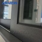 Черноты сползая окна Гуандуна NAVIEW окно большой алюминиевой сползая с сеткой поставщик