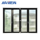 Вертикаль стиля Гуандуна NAVIEW американская сползая алюминиевое черное термальное Windows перерыва одиночное и двойное повешенное поставщик