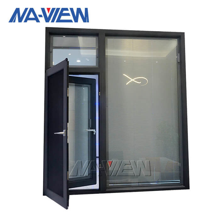 Окно окна изготовителя жилое водоустойчивое алюминиевое с экраном мухы поставщик