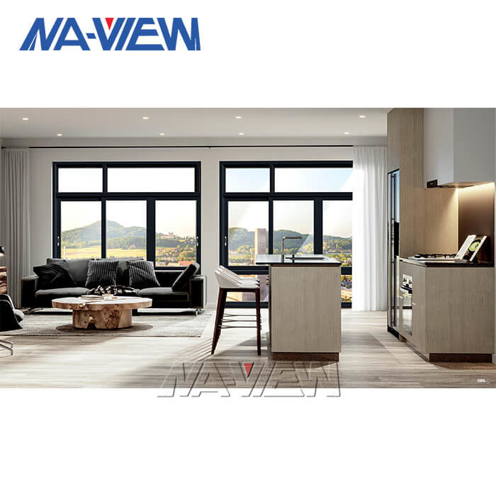 Изображения дизайна Гуандуна NAVIEW цена окна и двери нового дешевая алюминиевая двойная стеклянная сползая поставщик