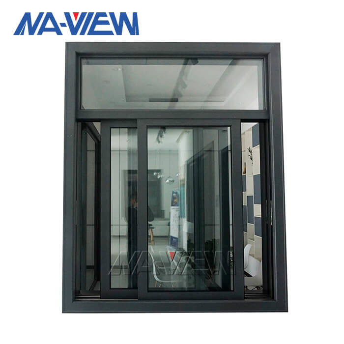 Изображения дизайна Гуандуна NAVIEW окно нового дешевое алюминиевое двойное стеклянное сползая поставщик